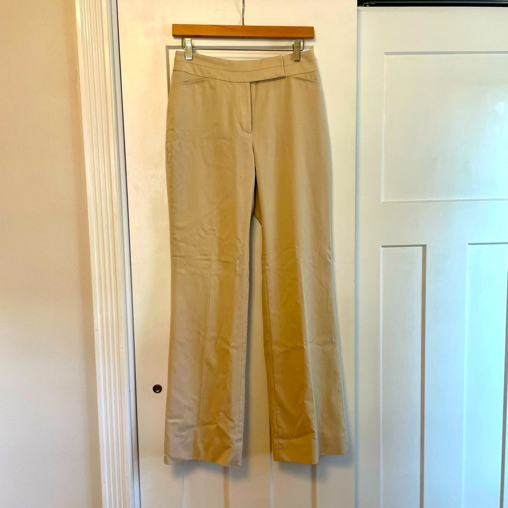 Tan trouser pants